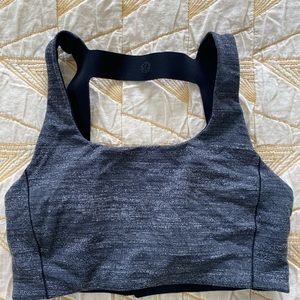 Lululemon gray sports bra